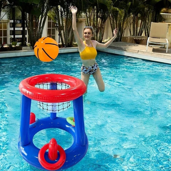 Aqua Hoops Pool Game Set